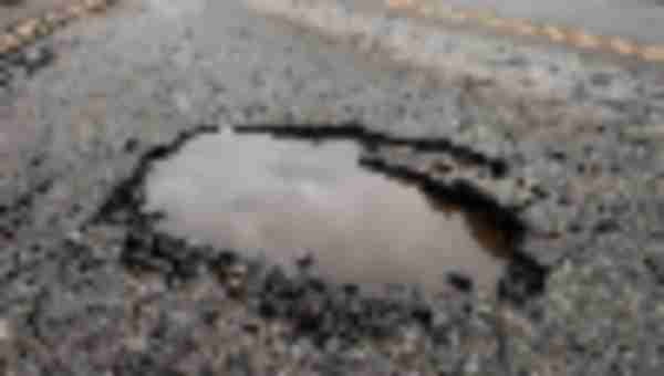 Pothole damage in Rhode Island